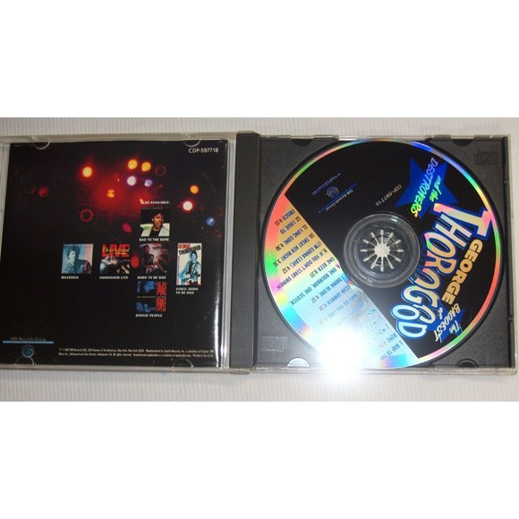 The Baddest of George Thorogood and the Destroyers (1992, EMI Records Audio CD) - Picture 3 of 3